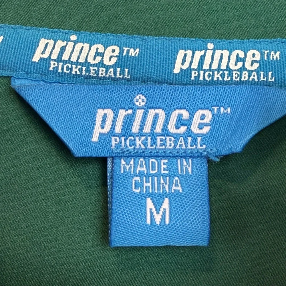 Prince Pickleball Windbreaker Jacket Men's M‎ Green Blue Colorblock Full Zip